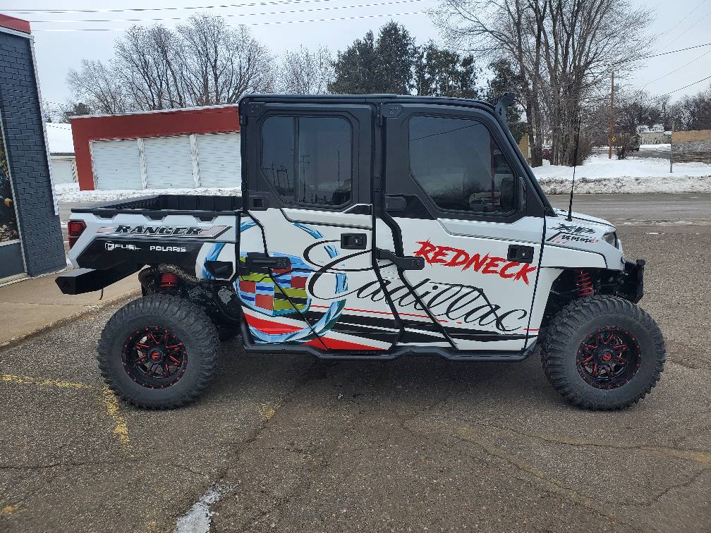 Wrapping The Polaris Ranger Exterior