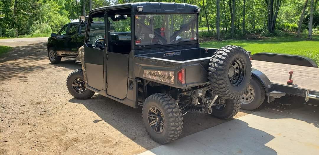 Polaris Ranger Spare Tire Mounts