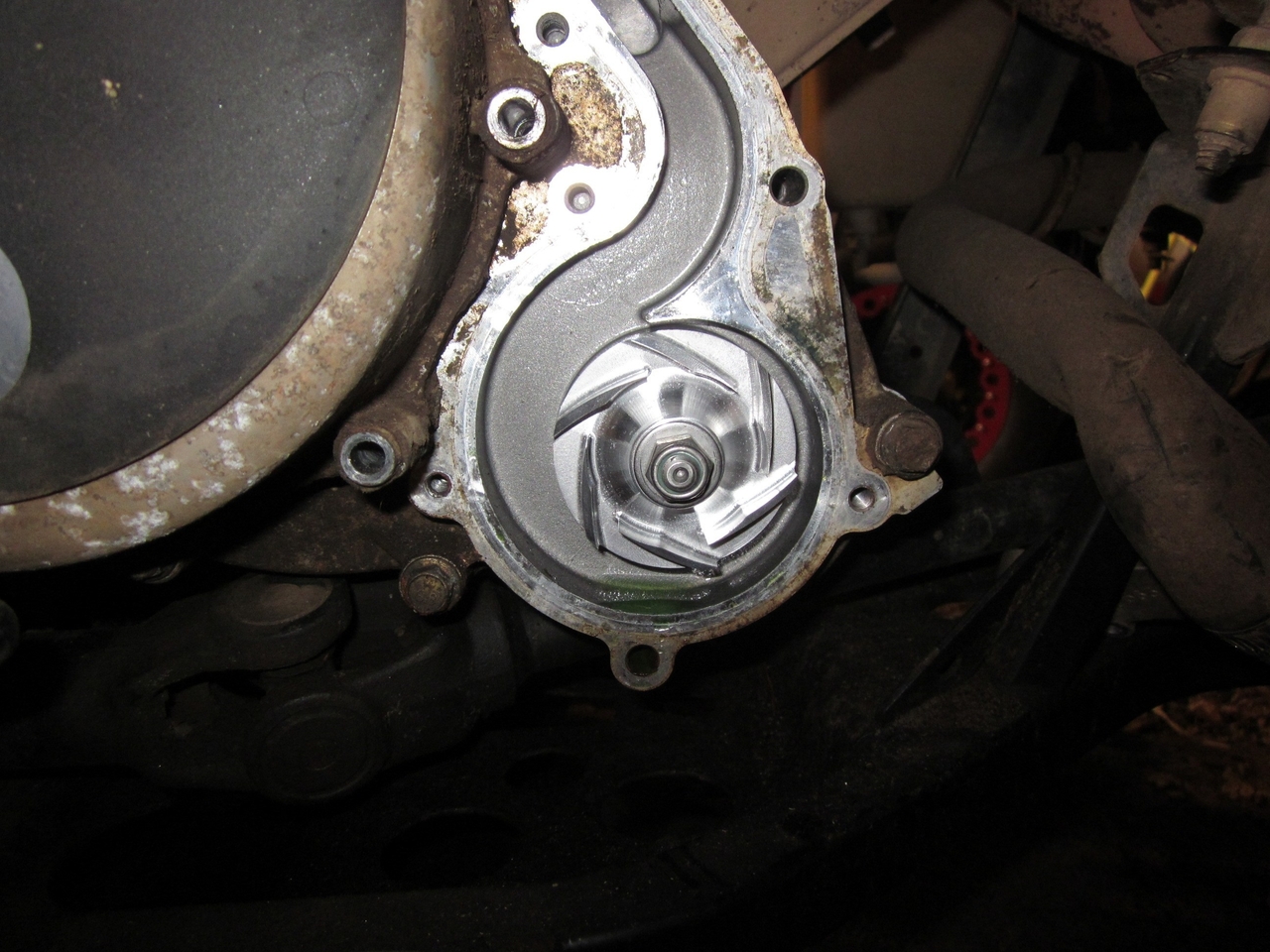 Damaged Polaris Ranger Water Pumps